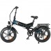Електровелосипед Ouxi Robust X8 (750 Вт; 15 А*год; 48 В), колеса 20", чорний, код: Ouxi-X8
