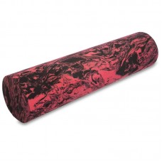 Роллер для занять йогою гладкий FitGo 600х150 мм, червоний-чорний, код: FI-1734_RBK Роллер для занять йогою гладкий FitGo 600х150 мм, червоний-чорний, код: FI-1734_RBK