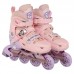 Ролики квади розсувні Fei Bao S (31-34), рожевий, код: SK-318_SP
