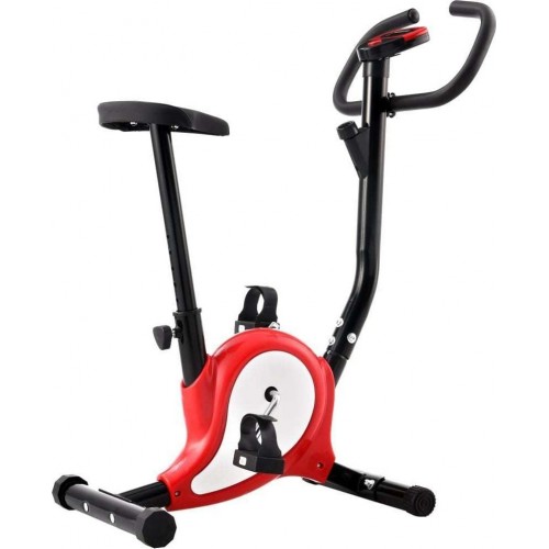 Велотренажер магнітний vidaXL 92012.A червоний, код: 8719883212753-IN