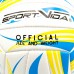 М"яч волейтбольний SportVida №5, білий-синій-жовтий, код: SV-SE0103