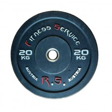 Бамперний диск для кросфіту Fitness Service RCP23-20 кг, код: 10081-AX