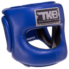 Шолом боксерський з бампером шкіряним Top King Pro Training M синій, код: TKHGPT-CC_MBL-S52