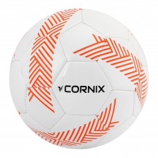 М"яч футбольний Cornix StrikeForce №5, білий-помаранчевий, код: XR-0373