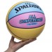 М"яч баскетбольний Spalding All Conference №7 жовтий-блакитний, код: 76896Y-S52