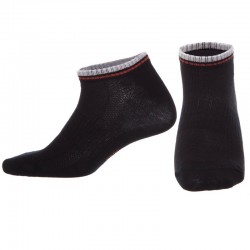Шкарпетки спортивні укорочені New Balance, розмір 40-44, чорний, код: BC-3920_BK
