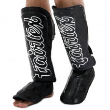 Захист гомілки та стопи для єдиноборств Fairtex Rexion M, чорний, код: F-033A_MBK