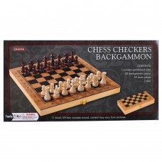 Набір настільних ігор 3 в 1 Zoocen шахи, шашки, нарди, код: ZC7230 Набір настільних ігор 3 в 1 Zoocen шахи, шашки, нарди, код: ZC7230