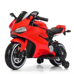 Дитячий електромобіль Bambi Мотоцикл Ducati, червоний код: M 4104EL-3-MP
