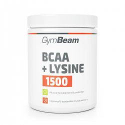 Амінокислоти BCAA 1500 + Лізин GymBeam 300 таблеток, код: 8588006139112