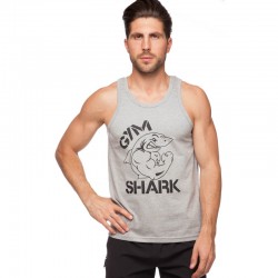 Майка борцовка спортивна чоловіча Mixstar Gym Shark S (42-44), сірий, код: CO-5887_SGR