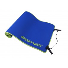 Коврик для йоги та фітнесу SportVida Neopren 1730х610х6 мм, синій, код: SV-HK0038
