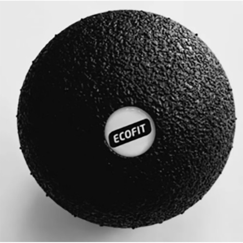 М"ячик-масажер Ecofit 80 мм, чорний, код: К00023700 М"ячик-масажер Ecofit 80 мм, чорний, код: К00023700