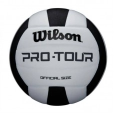 М"яч волейбольний Wilson Pro Tour VB №5, білий-чорний, код: 887768759230