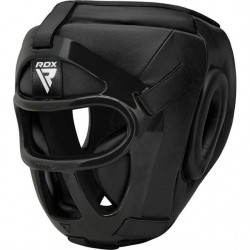 Боксерський шолом RDX T1 Grill Full Black XL, код: HGR-T1FB-XL