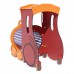 Гімнастичний комплекс Miros “Паровоз” 1660х930х1750 мм, код: DIO421HDPE