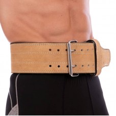 Пояс атлетичний Velo M бежевий, код: VL-6645_M