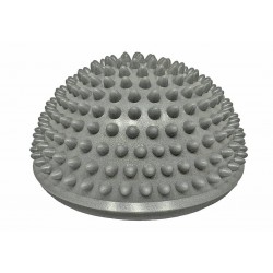 Напівсфера масажна кіндербол EasyFit 160х80 мм, м'яка сіра, код: EF-3001-GY