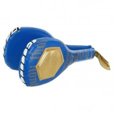 Ракетка для тхеквондо одинарна Zelart синій-золотий, код: BO-4998_BL