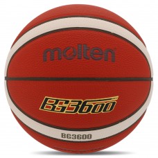 М'яч баскетбольний Molten №7, помаранчевий, код: B7G3600-S52