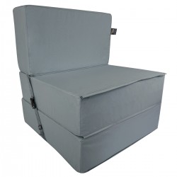 Безкаркасне крісло розкладачка Tia-Sport Поролон, оксфорд, 1800х700 мм, сірий, код: sm-0920-12-39