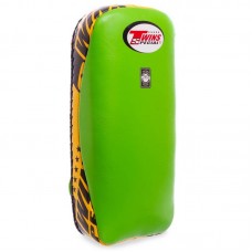 Пади для тайського боксу Тай-педи Twins 18x38x5см салатовий-жовтий, 1шт, код: KPL2-M_LGY-S52 Пади для тайського боксу Тай-педи Twins 18x38x5см салатовий-жовтий, 1шт, код: KPL2-M_LGY-S52