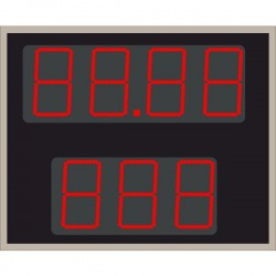 Табло для гирьового спорту LedPlay (640х525), код: GS1502