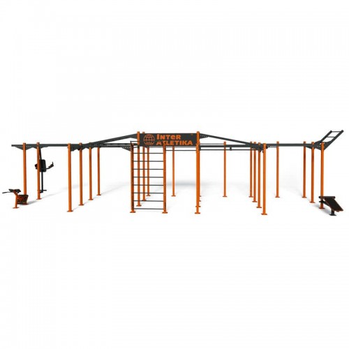 Спортивний комплекс InterAtletika Workout PRO Large-3 13350х4940х3047 мм, код: KF902.13-SM
