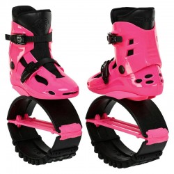 Фітнес джампери Kangoo Jumps L (38-40), рожевий-чорний, код: SK-4571_LPBK