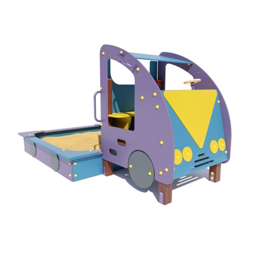 Пісочницю Miros "Поліція" 3140х2000х1660 мм, код: DIO229 Пісочницю Miros "Поліція" 3140х2000х1660 мм, код: DIO229