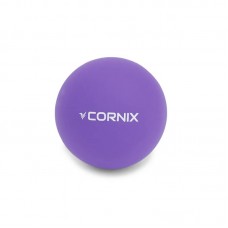 Масажний м"яч Cornix Lacrosse Ball 63 мм, фіолетовий, код: XR-0119