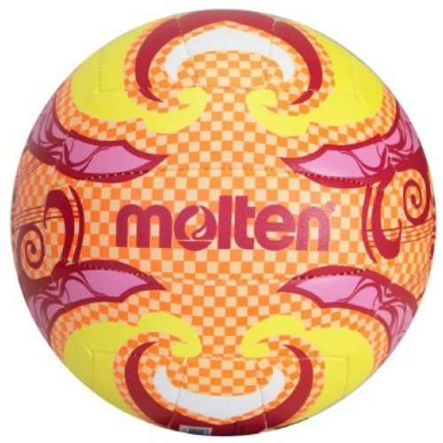 М"яч волейбольний Molten V5B1502-O №5, помаранчевий-рожевий-жовтий, код: 4905741826567 М"яч волейбольний Molten V5B1502-O №5, помаранчевий-рожевий-жовтий, код: 4905741826567