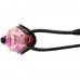Окуляри для плавання стартові райдужні лінзи Yingfa червоний-чорний, код: Y185AF-V_RBK