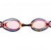 Окуляри для плавання стартові райдужні лінзи Yingfa червоний-чорний, код: Y185AF-V_RBK