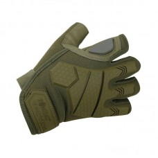 Тактичні рукавички Kombat Alpha Fingerless S, код: kb-aftg-coy-s