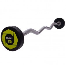 Штанга фіксована вигнута поліуретанова Modern Urethane Barbell 10кг, код: TA-2690-15-S52