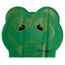 Шапка для плавання дитячий Aqua SpeedZoo Latex Crocodile зелений крокодил, код: 5908217657138