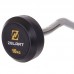 Штанга фіксована вигнута обрезиненная ZelartRubber Coated Barbell 10кг, код: TA-2687-10-S52