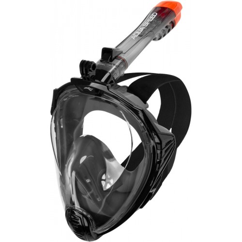 Повнолицьова маска Aqua Speed Drift 9933 S/M, чорний, код: 5908217699336
