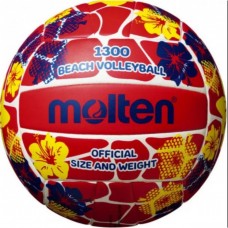 М"яч для пляжного волейболу Molten V5B1300-FR №5, червоний, код: 4905741890841