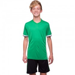 Футбольна форма підліткова PlayGame Сlassic розмір 28, ріст 140, зелений-чорний, код: 1703B_28GBK