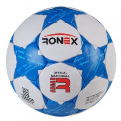М"яч футбольний Ronex Grippy FN2 №5, синій, код: RXG-F2-BL-WS