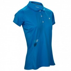 Поло для тенісу жіноче Babolat Core club Polo Drive, розмір S, синій, код: 3324921448435