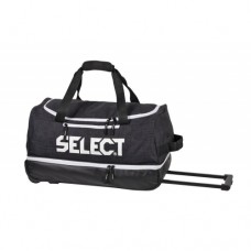 Спортивна сумка Select Lazio Travelbag w/wheels 50L, чорний, код: 5703543201235