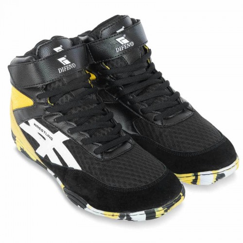 Борцівки Wrestling Difeno розмір 37, чорний-жовтий, код: W-4010L-3_37BKY