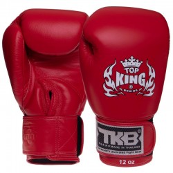Рукавички боксерські Top King Ultimate шкіряні 16 унцій, червоний, код: TKBGUV_16R-S52