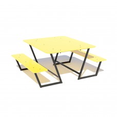 Столик з лавками Miros 1910х1500х870 мм, код: DIO213 Столик з лавками Miros 1910х1500х870 мм, код: DIO213