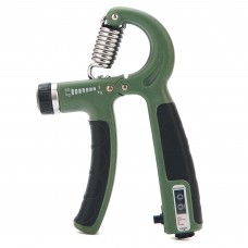 Еспандер кистьовий з регульованим навантаженням та лічильником Cornix 5-60 кг, темно-зелений-чорний, код: XR-0261 Еспандер кистьовий з регульованим навантаженням та лічильником Cornix 5-60 кг, темно-зелений-чорний, код: XR-0261