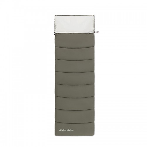 Спальний мішок Naturehike LD150 CNK2300SD016 2250х750 мм, темно-зелений, код: 6976023921773-AM