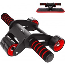 Ролик колесо тренажер для преса WCG + килимок для колін, код: S1-IF Ролик колесо тренажер для преса WCG + килимок для колін, код: S1-IF